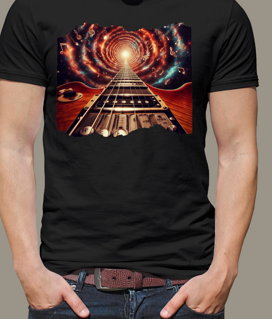 guitar space notes t-shirt